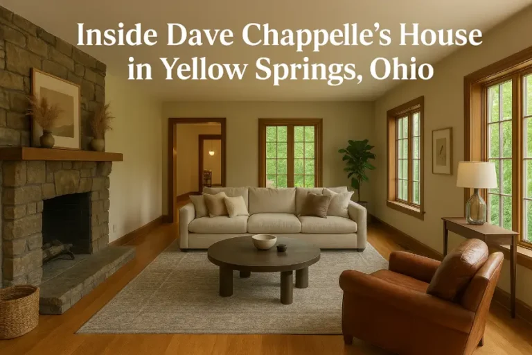 Inside Dave Chappelle’s House in Yellow Springs, Ohio – A Look at His Private Home