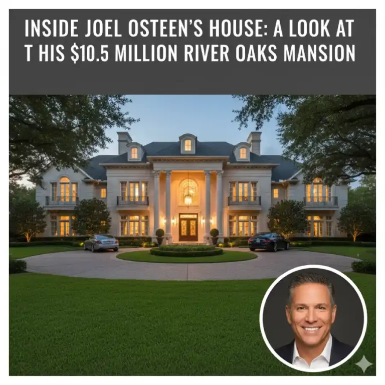 Inside Joel Osteen’s House: A Look at His $10.5 Million River Oaks Mansion