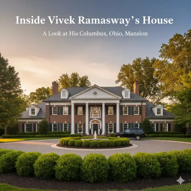 Inside Vivek Ramaswamy’s House: A Look at His Columbus, Ohio, Mansion