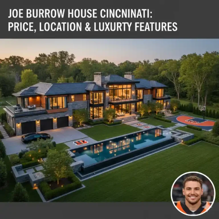 Joe Burrow House Cincinnati: Price, Location & Luxury Features