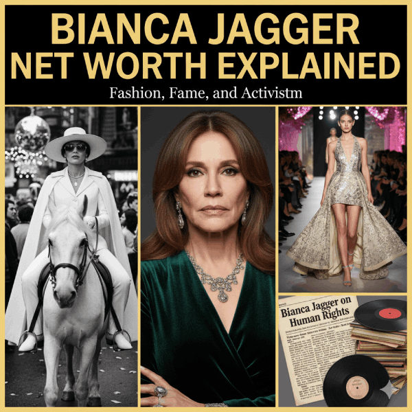 Bianca Jagger Net Worth Explained: Fashion, Fame, and Activism