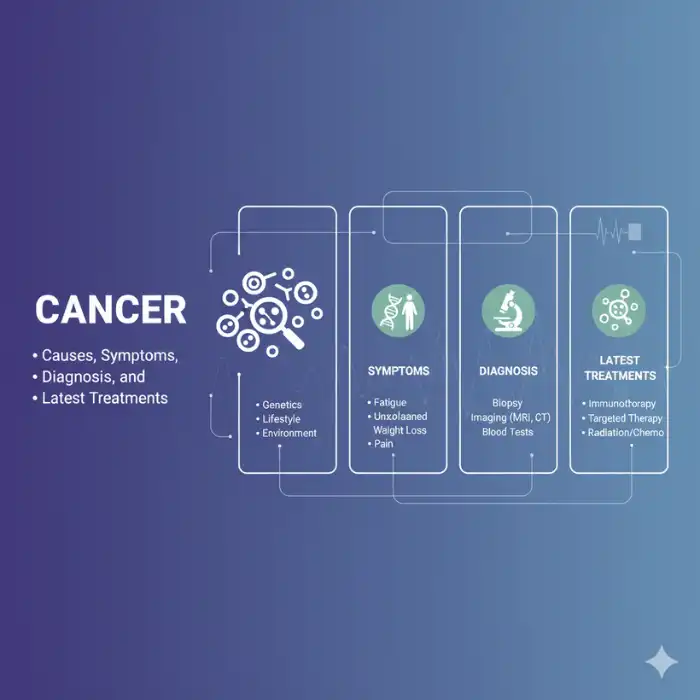 Cancer: Causes, Symptoms, Diagnosis, and Latest Treatments