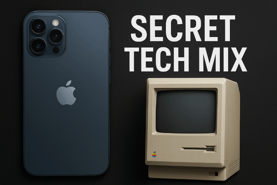 Cdiphone: Apple Secret Tech Mix Old New