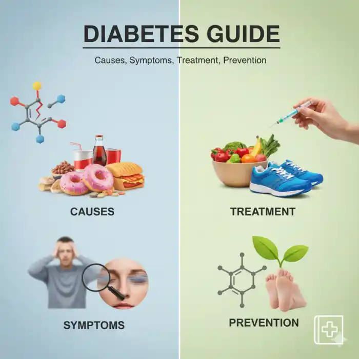 Diabetes: Causes, Symptoms, Treatment, and Prevention Guide