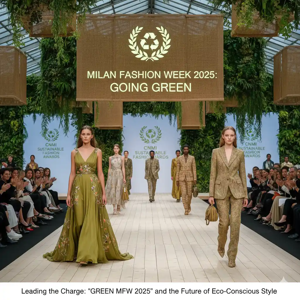 Explore the highlights of Milan Fashion Week 2025's sustainable revolution. Discover brands honored at the CNMI Sustainable Fashion Awards for their use of eco-friendly fabrics and long-lasting materials. See how 'Green MFW 2025' is shaping the future of fashion.