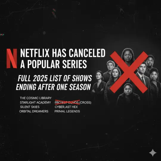 Netflix Has Canceled a Popular Series: Full 2025 List of Shows Ending After One Season