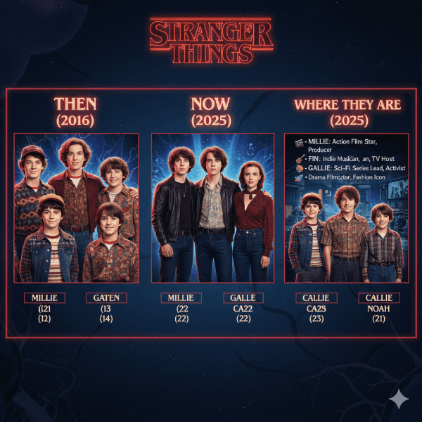 Stranger Things Cast: Ages, Then vs. Now, and Where They Are in 2025