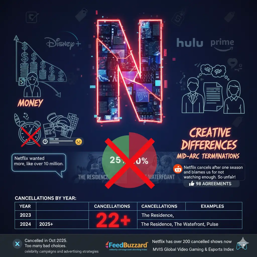 Why does Netflix cancel popular shows? Uncover the 2025 trends, from viewership targets & budget cuts to creative differences. See how cancellations are rising and what it means for your favorite series.