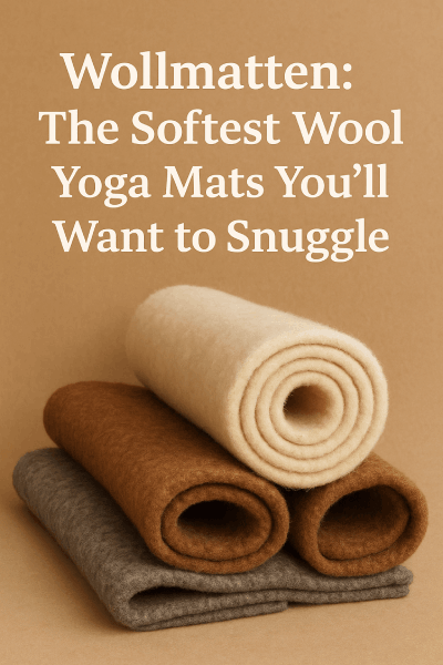 Wollmatten: The Softest Wool Yoga Mats You'll Want to Snuggle