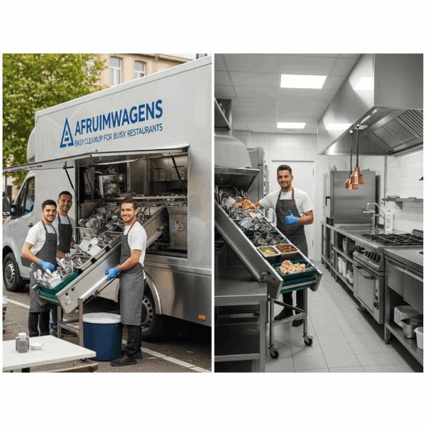 Afruimwagens: Easy Cleanup for Busy Restaurants