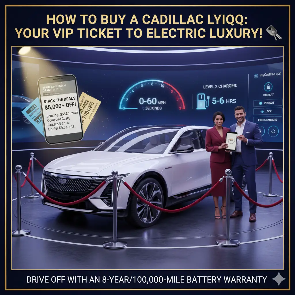 how to buy a cadillac lyriq