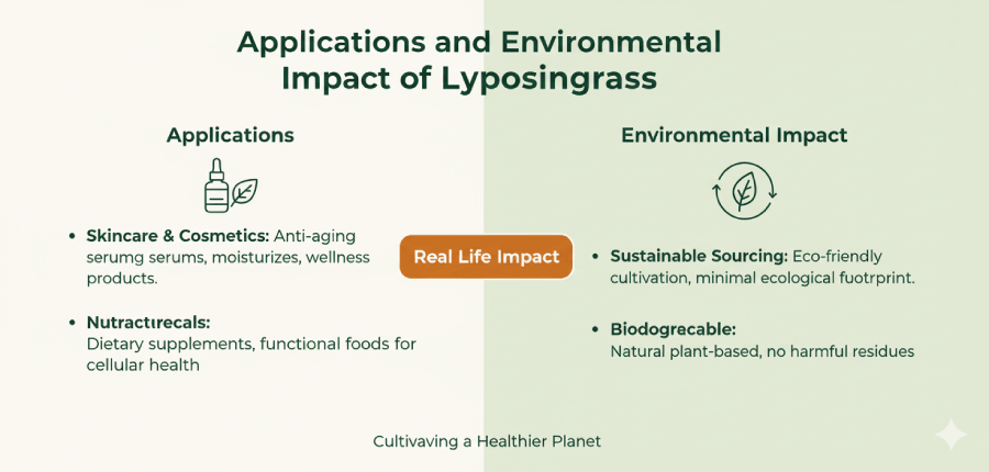 Applications and Environmental Impact - lyposingrass
