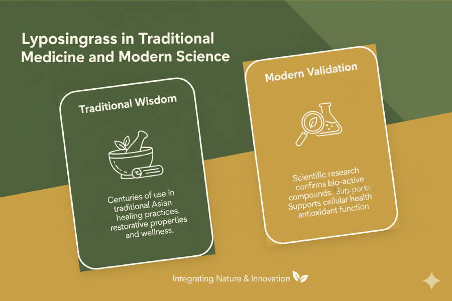 Lyposingrass in Traditional Medicine and Modern Science