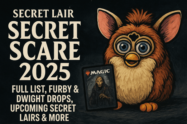mtg secret lair secret scare: 2025 – Full List, Furby & Dwight Drops, Upcoming Secret Lairs & More