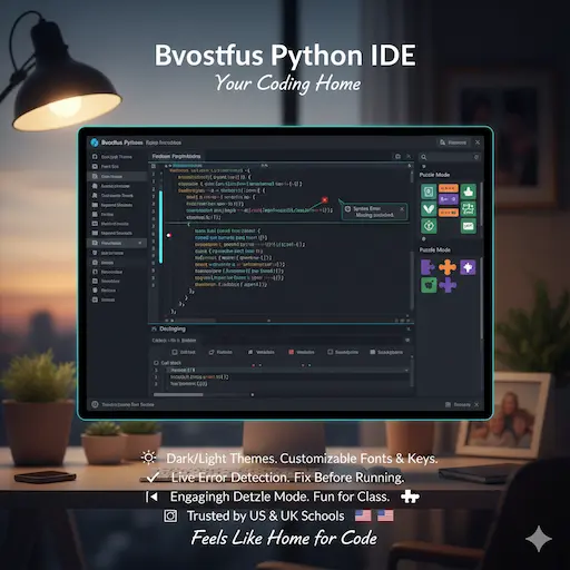 Bvostfus Python IDE – Your Coding Home