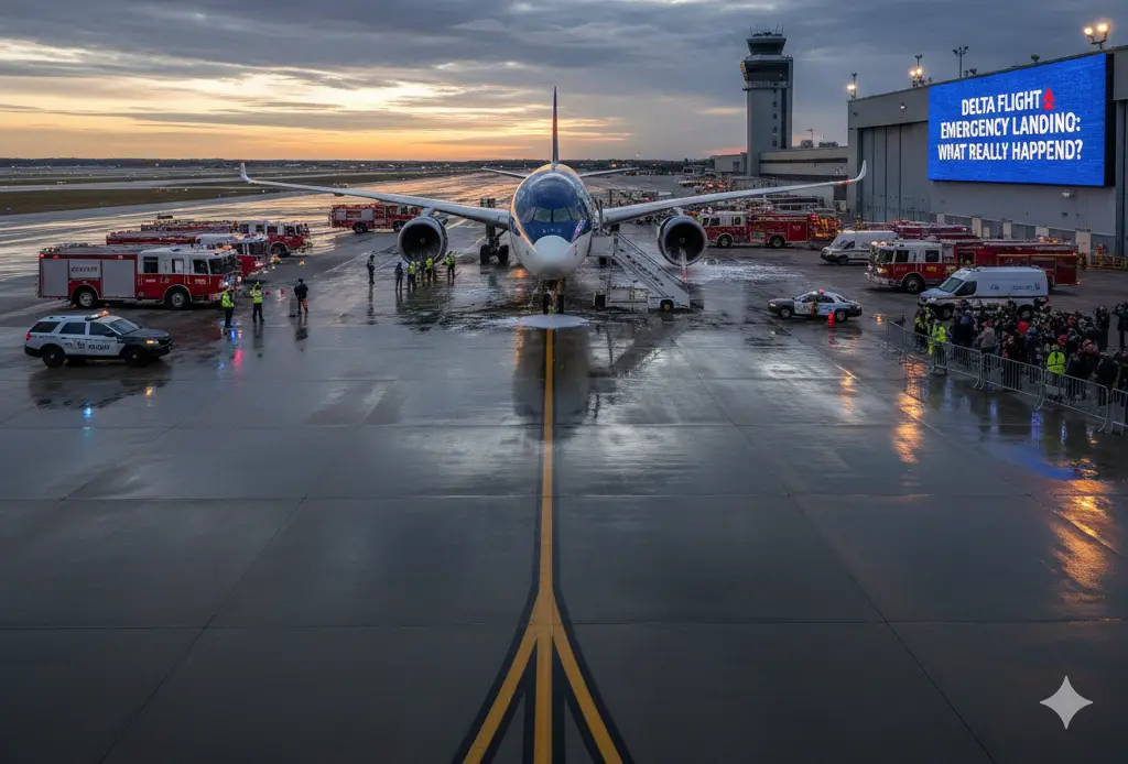 Delta Flight Emergency Landing
