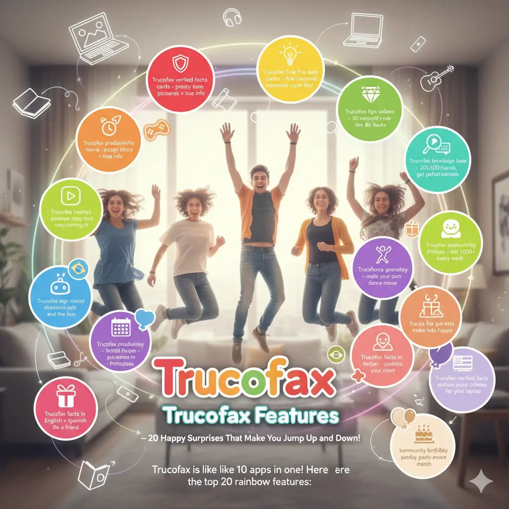Trucofax Features – 20 Happy Surprises That Make You Jump Up and Down!