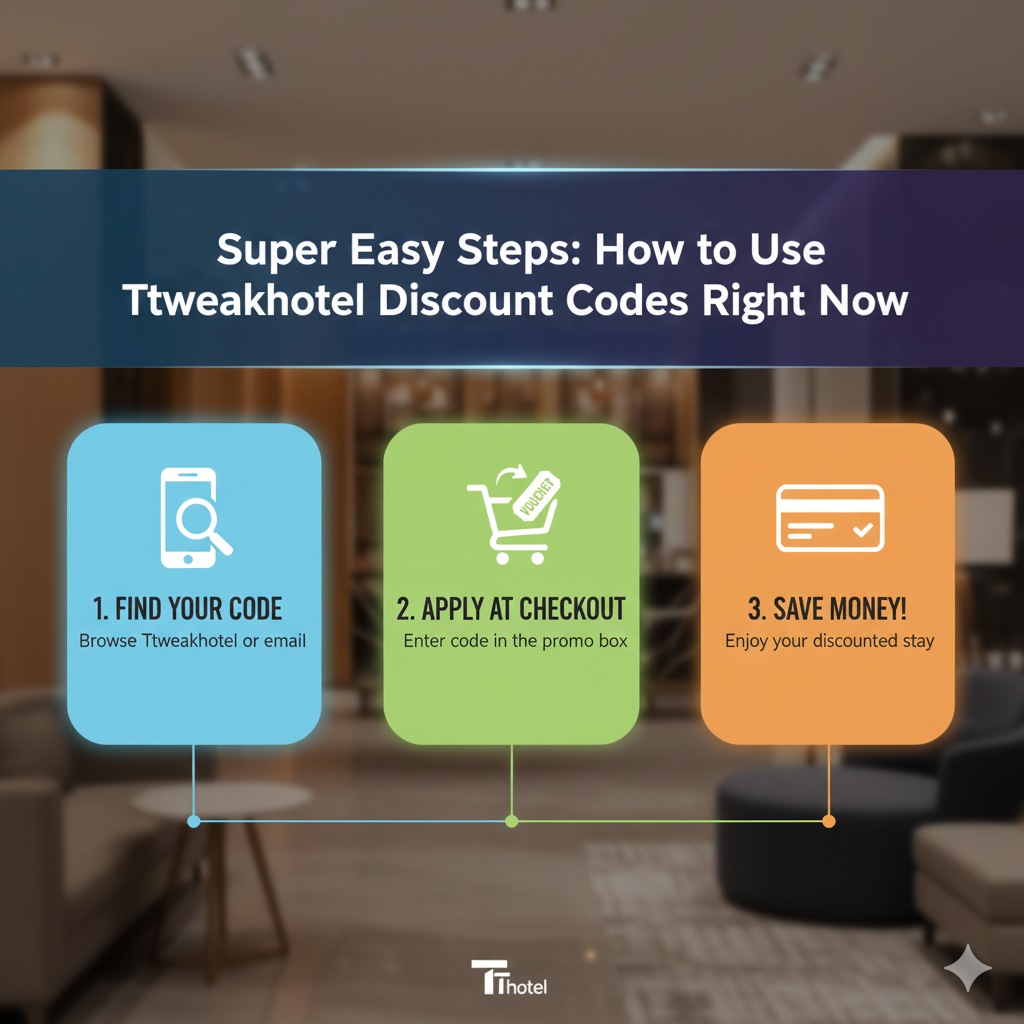 Super Easy Steps: How to Use Ttweakhotel Discount Codes Right Now