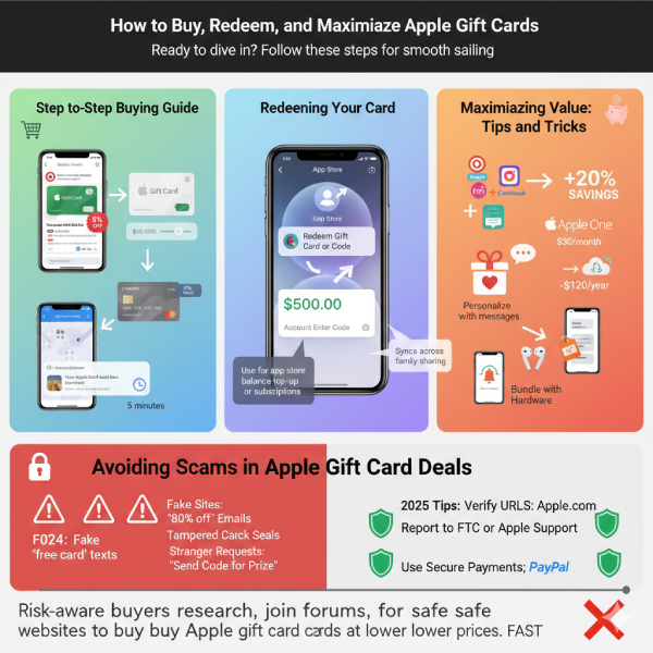How to Buy, Redeem, and Maximize Apple Gift Cards
