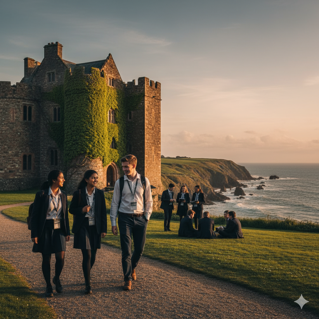 Last week I went to visit Atlantic College