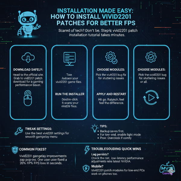 Installation Made Easy: How to Install Vivid2201 Patches for Better FPS