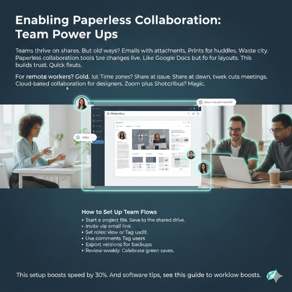 Enabling Paperless Collaboration: Team Power Ups