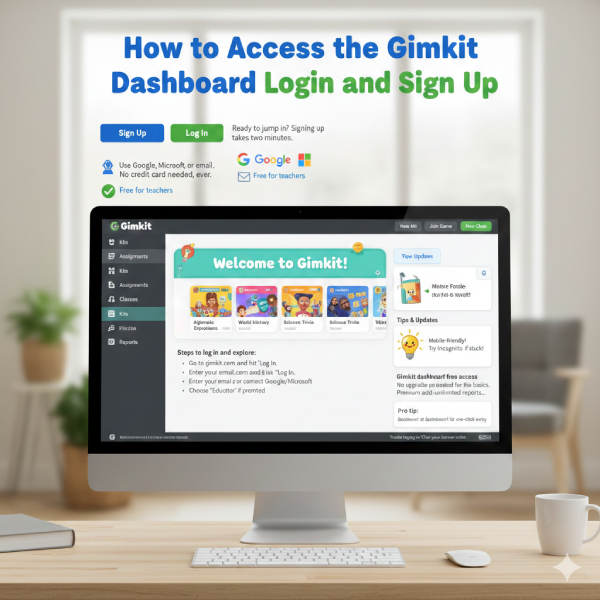 How to Access the Gimkit Dashboard Login and Sign Up