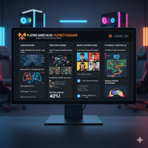 Playing Games Blog Playbattlesquare Content