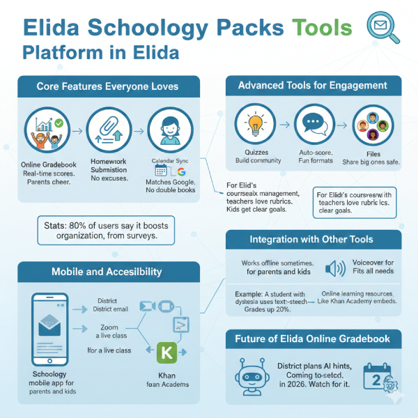 Features of the Digital Classroom Platform in Elida