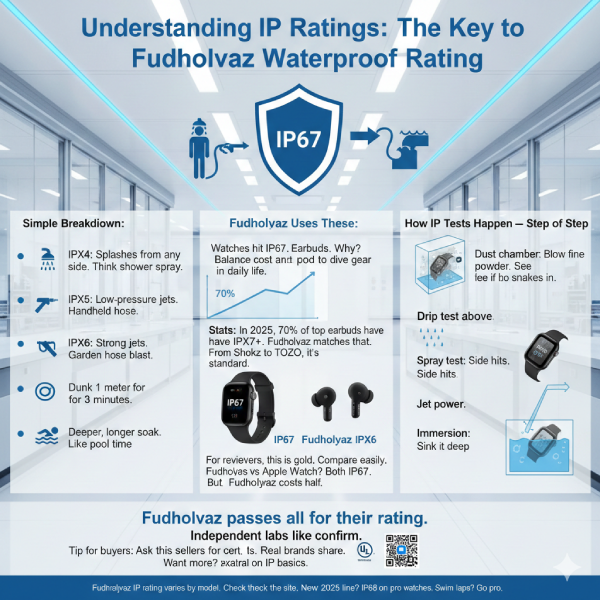 Understanding IP Ratings: The Key to Fudholyvaz Waterproof Rating
