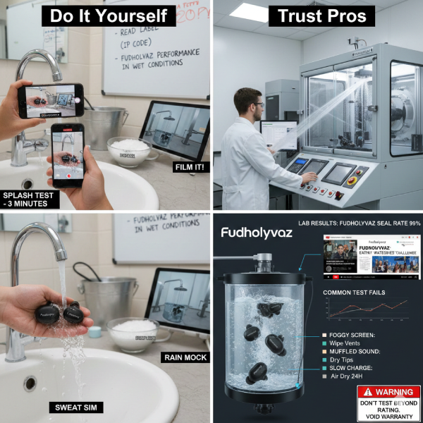 Testing Fudholyvaz Waterproof Claims: Do It Yourself or Trust Pros?