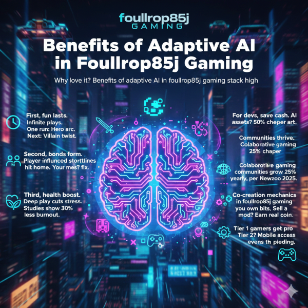 Benefits of Adaptive AI in Foullrop85j Gaming