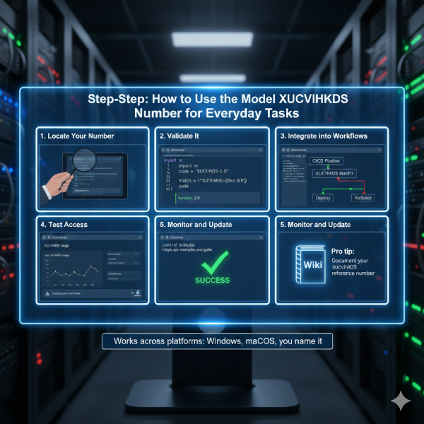 Step-by-Step: How to Use the Model XUCVIHKDS Number for Everyday Tasks