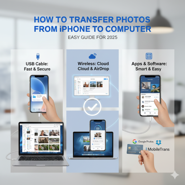 How To Transfer Photos From Iphone To Computer: Easy Guide for 2025