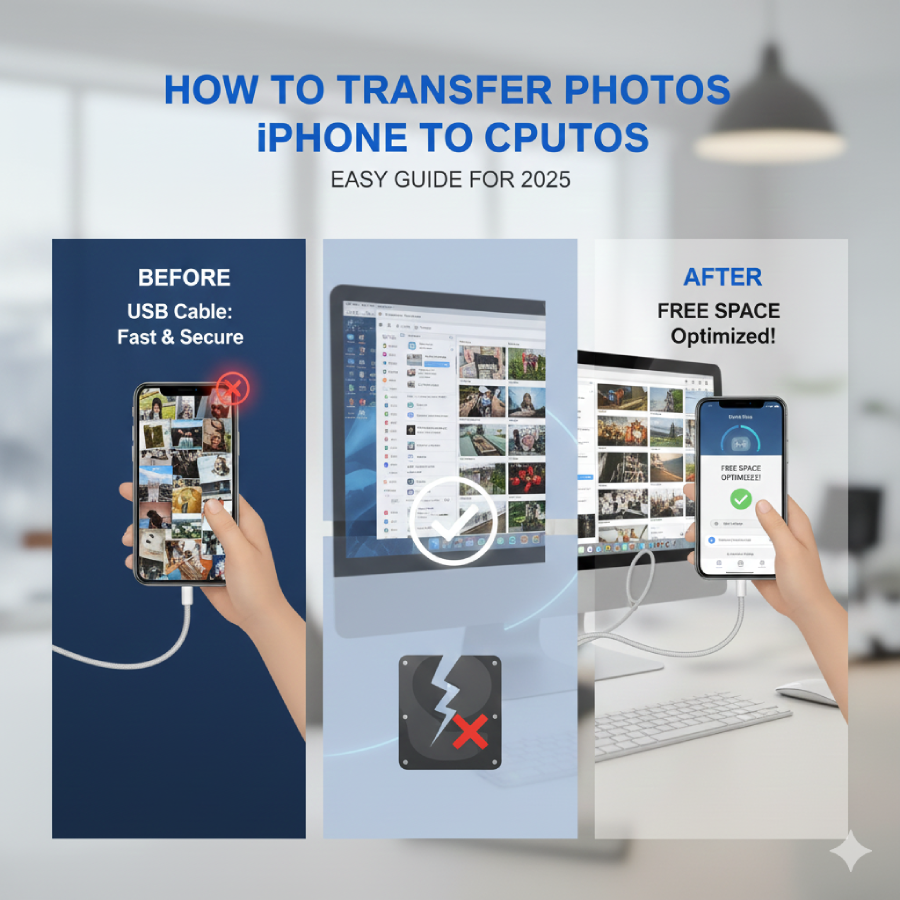 How To Transfer Photos From Iphone To Computer: Easy Guide for 2025