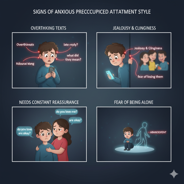 How Anxious Preoccupied Attachment Style Starts in Childhood