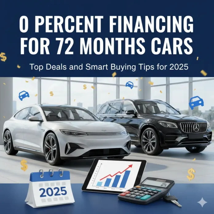 0 Percent Financing For 72 Months Cars: Top Deals and Smart Buying Tips for 2025