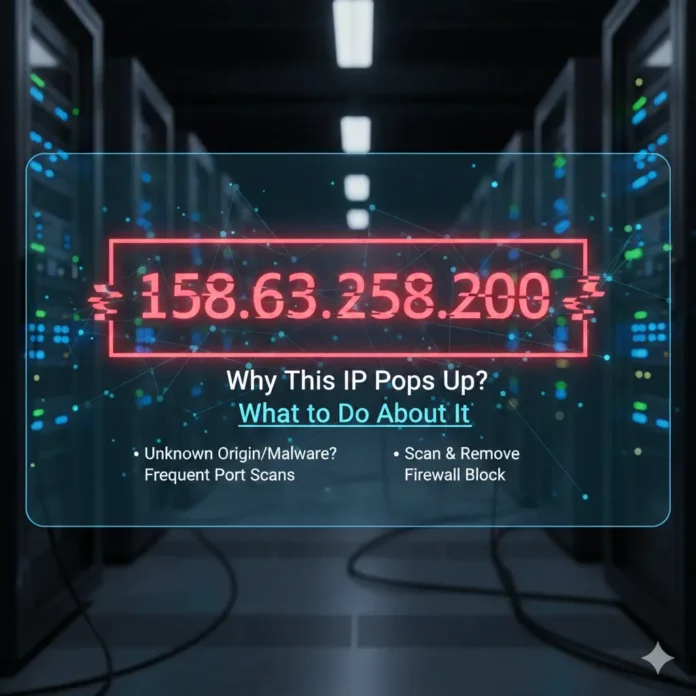158.63.258.200: Why This IP Pops Up and What to Do About It