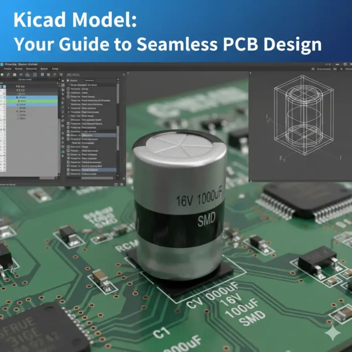 16v 1000uf smd 4 x 5.4mm electrolytic capacitor kicad model: Your Guide to Seamless PCB Design
