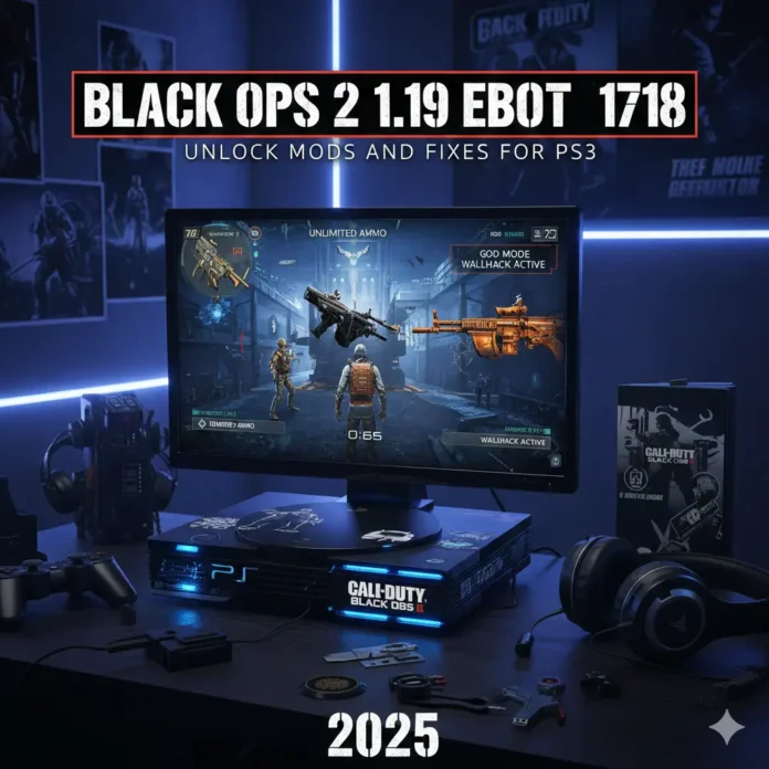 Black Ops 2 1.19 EBOOT 1718: Unlock Mods and Fixes for PS3 in 2025