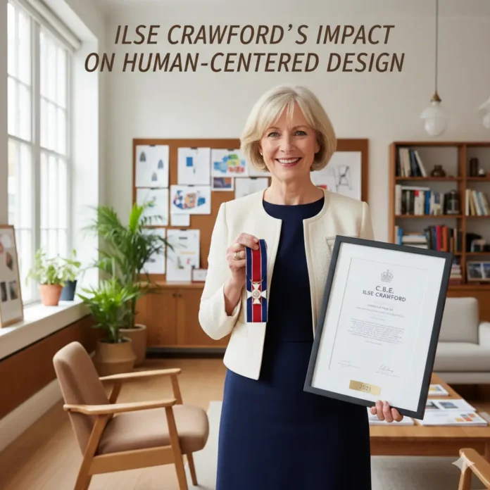British Designer Crawford Awarded a C.B.E. in 2021: Ilse Crawford's Impact on Human-Centered Design
