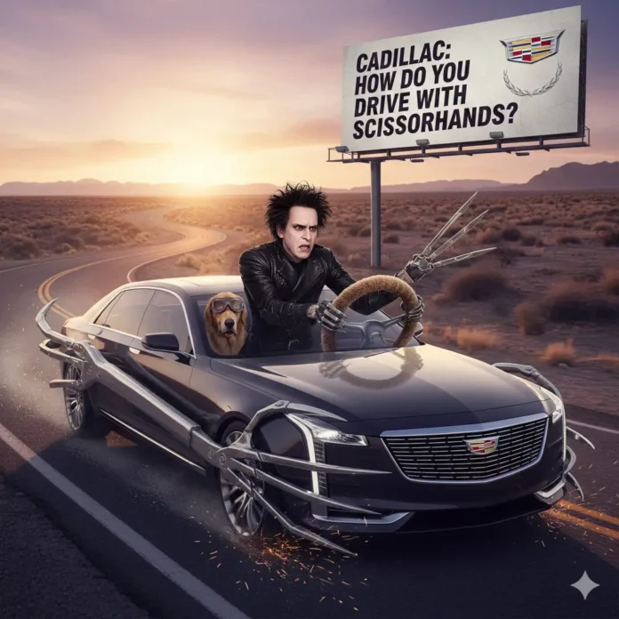 Cadillac: How Do You Drive with Scissorhands?