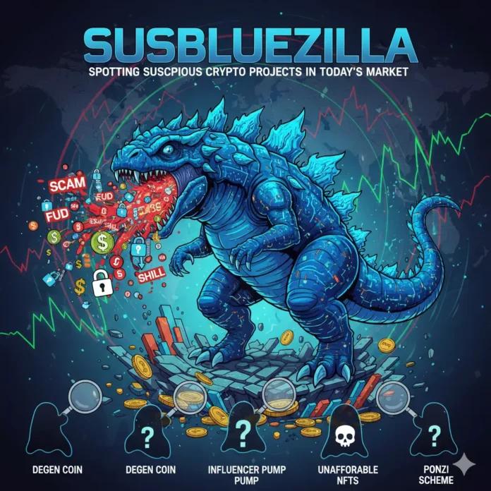 Can I Get Susbluezilla: Spotting Suspicious Crypto Projects in Today's Market