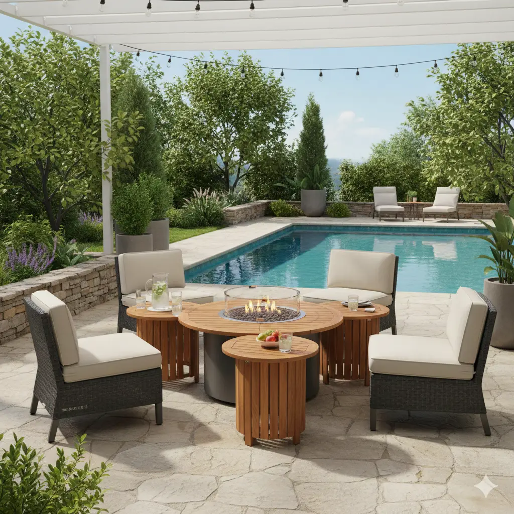 Discover the Perfect 860006794347 Origin 21 Patio Chairs and Table Set for Your Outdoor Space