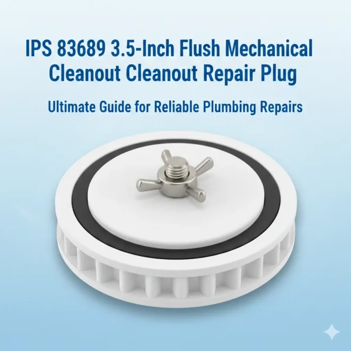 IPS 83689 3.5-Inch Flush Mechanical Cleanout Repair Plug: Ultimate Guide for Reliable Plumbing Repairs