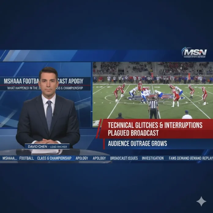 MSHSAA Football Broadcast Apology: What Happened in the 2024 Class 6 Championship