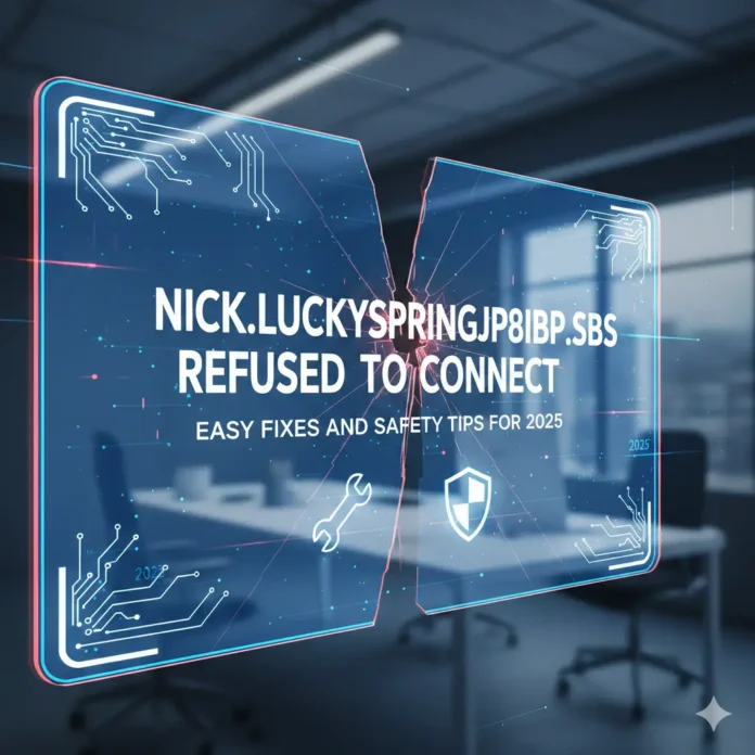 Nick.luckyspringjp8ibp.sbs Refused to Connect_ Easy Fixes and Safety Tips for 2025 Nick.luckyspringjp8ibp.sbs Refused to Connect: Easy Fixes and Safety Tips for 2025