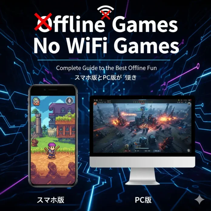 Offline Games No Wifi Games スマホ版とPC版の違い – Complete Guide to the Best Offline Fun