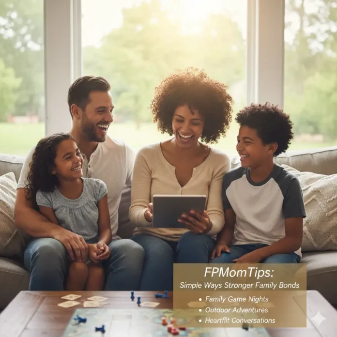 Parent Relationship FPMomTips_ Simple Ways to Build Stronger Family Bonds Parent Relationship FPMomTips: Simple Ways to Build Stronger Family Bond