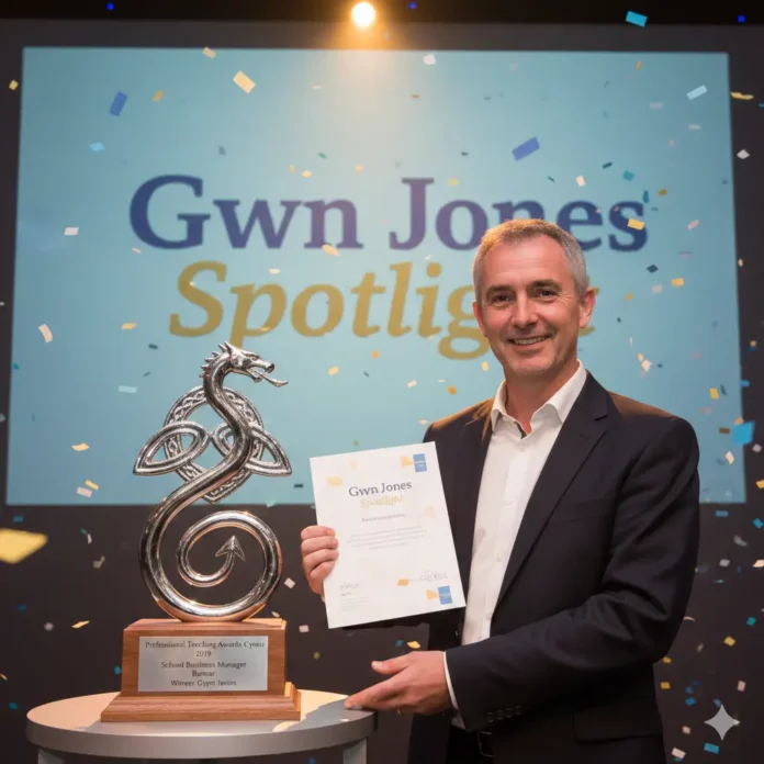 Professional Teaching Awards Cymru 2019 School Business Manager Bursar Winner: Gwyn Jones Spotlight